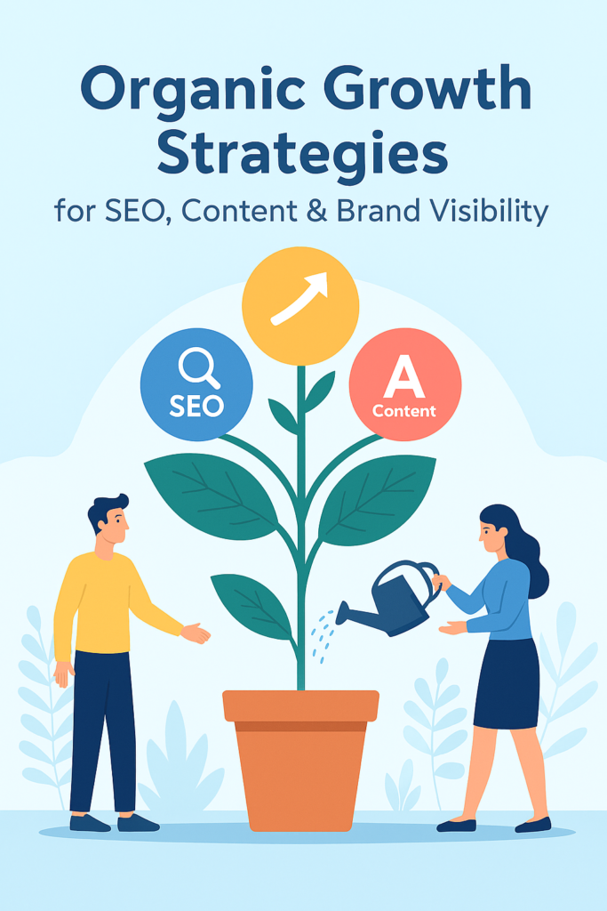 Organic Growth Strategies for SEO, Content & Brand Visibility